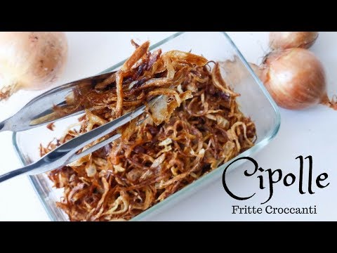Video: Come Cucinare Le Cipolle Fritte Secche?