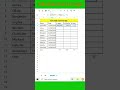How to calculate current age in Excel tips and tricks 🙂 #exceltips #shortvideo
