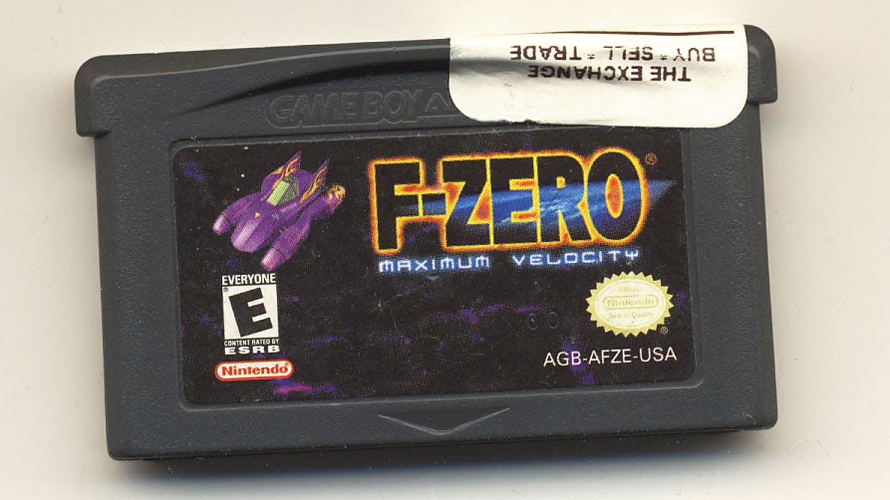 Classic Game Room F Zero Maximum Velocity Review For Game Boy Advance Youtube