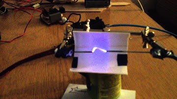 Plasma speaker first prototype
