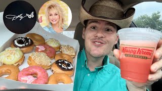 Krispy Kreme Dolly Parton Doughnuts Review