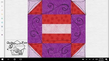 Churn Dash Quilting Idea Variation #2