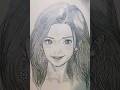 Beautiful Girl Pencil Sketch ✏️ | Realistic Drawing #shorts #sketch #drawing #pencilart #art
