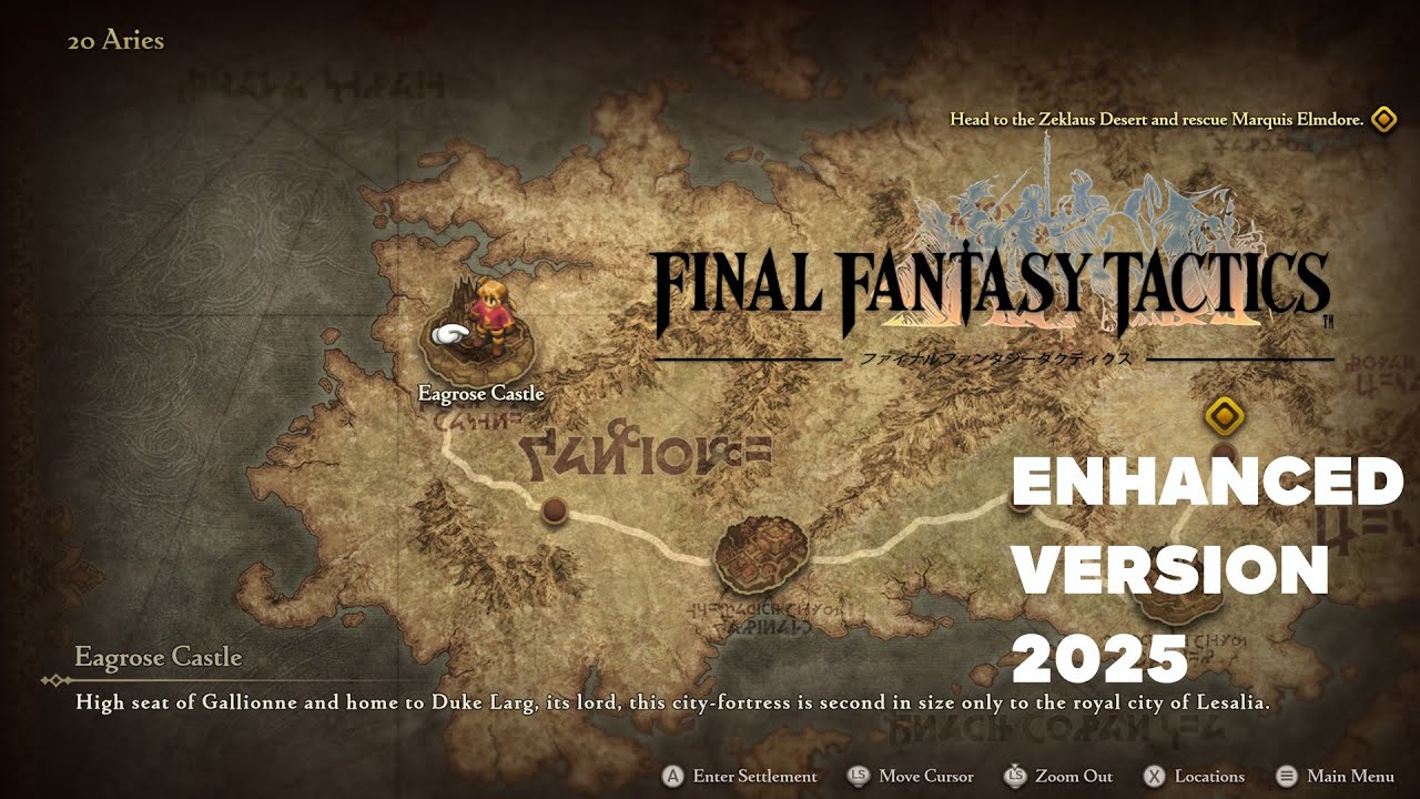 Final Fantasy Tactics - Enhanced Version In 2025