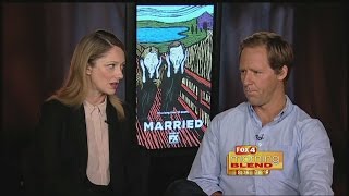 Marrieds Judy Greer And Nat Faxon 9-17-14