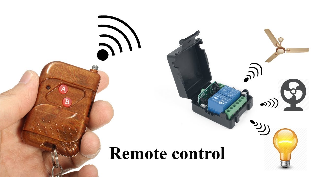 RF Remote Control Switch for Light & Fan