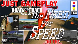 Need For Speed - Road & Track Presents (1994) Panasonic 3DO, Gameplay