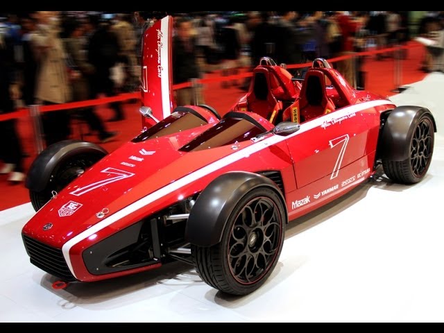 ライトウエイトオープンロードスポーツカーKEN OKUYAMA DESIGN kode7
