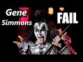 Gene Simmons FAIL | RockStar FAIL