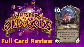 Hearthstone | The Whispers of the Old Gods | Full Card Review