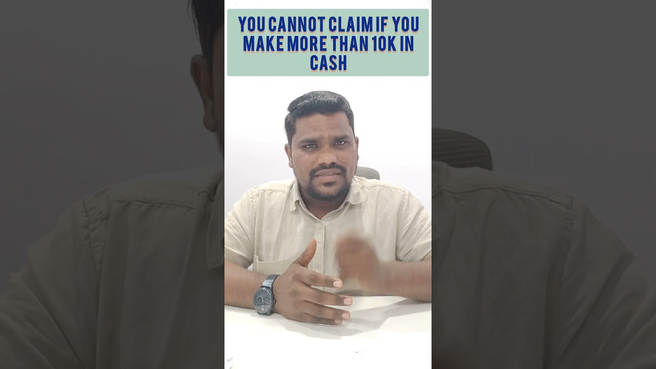 BUSINESS EXPENDITURE ||  MORE THAN 10K NOT ALLOWED? || CASH EXPENDITURE || SECTION 40A(3) ||