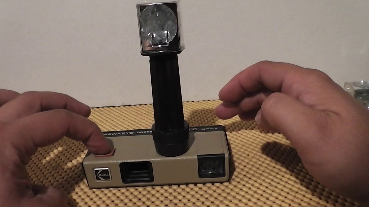 Kodak Hawkeye Pocket Instamatic Camera - YouTube