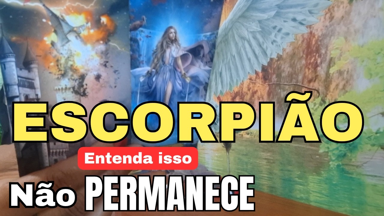 ESCORPIÃO ⚖️ ALGUÉM VAI CAIR. A QUEDA SERÁ INEVITÁVEL