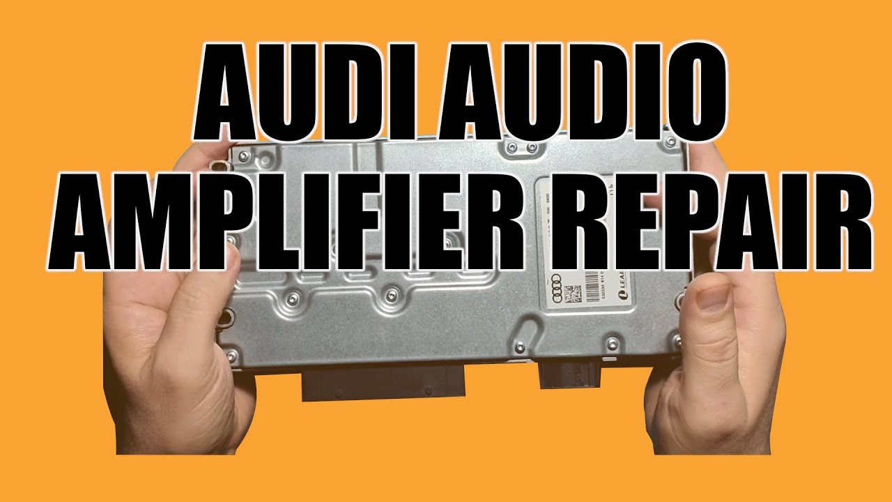 Ремонт усилителя мощности аудиосистемы Audi RS3 
