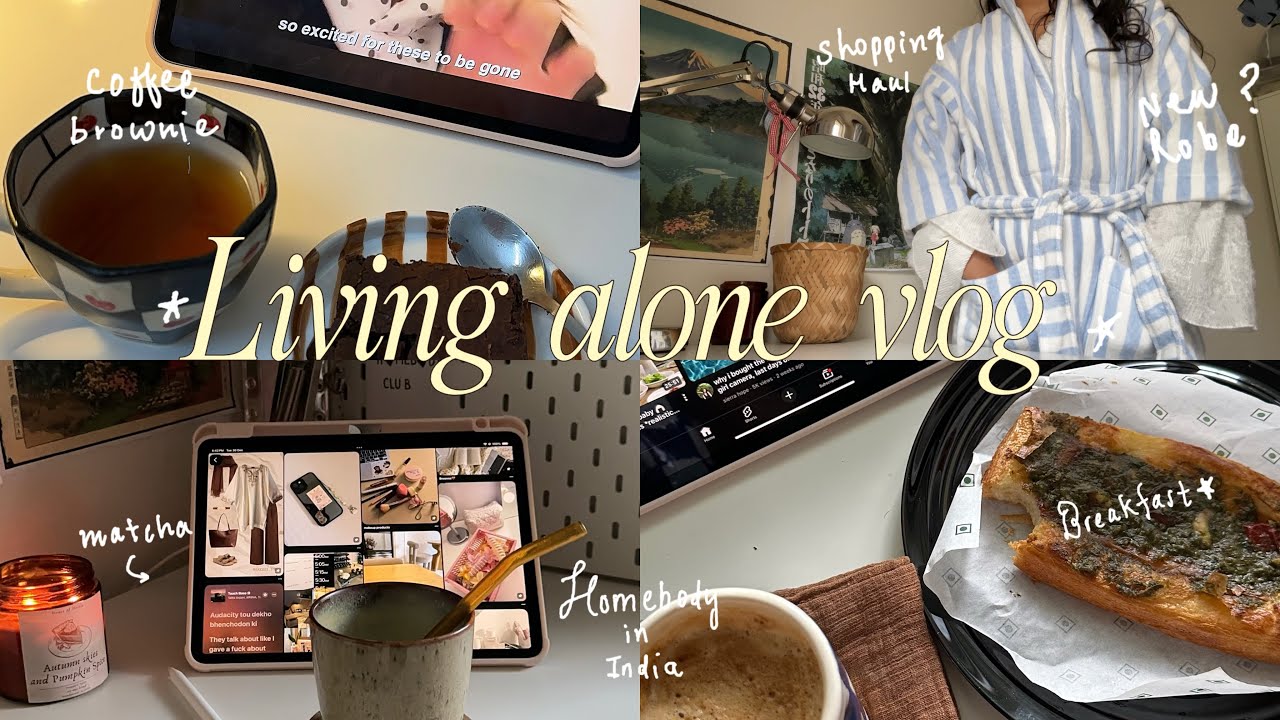 Видеоблог о жизни в одиночестве | Уютные продуктивные дни, что я ела, покупки, матча 🍨🛀🏻🫧🍵
