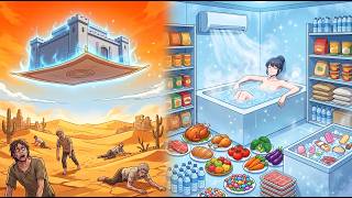 While Everyone Else Is Starving,She Rides Magic Carpet with Unlimited Supplies,Lives a Carefree Life