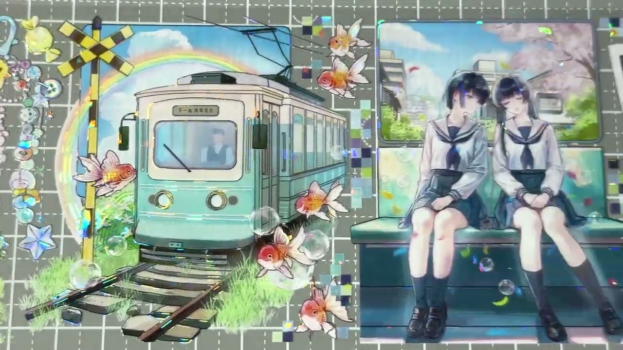 studio6】夏夢絮語 -PET貝殻光 - 沼のオアシス 海外マステのカット販売店