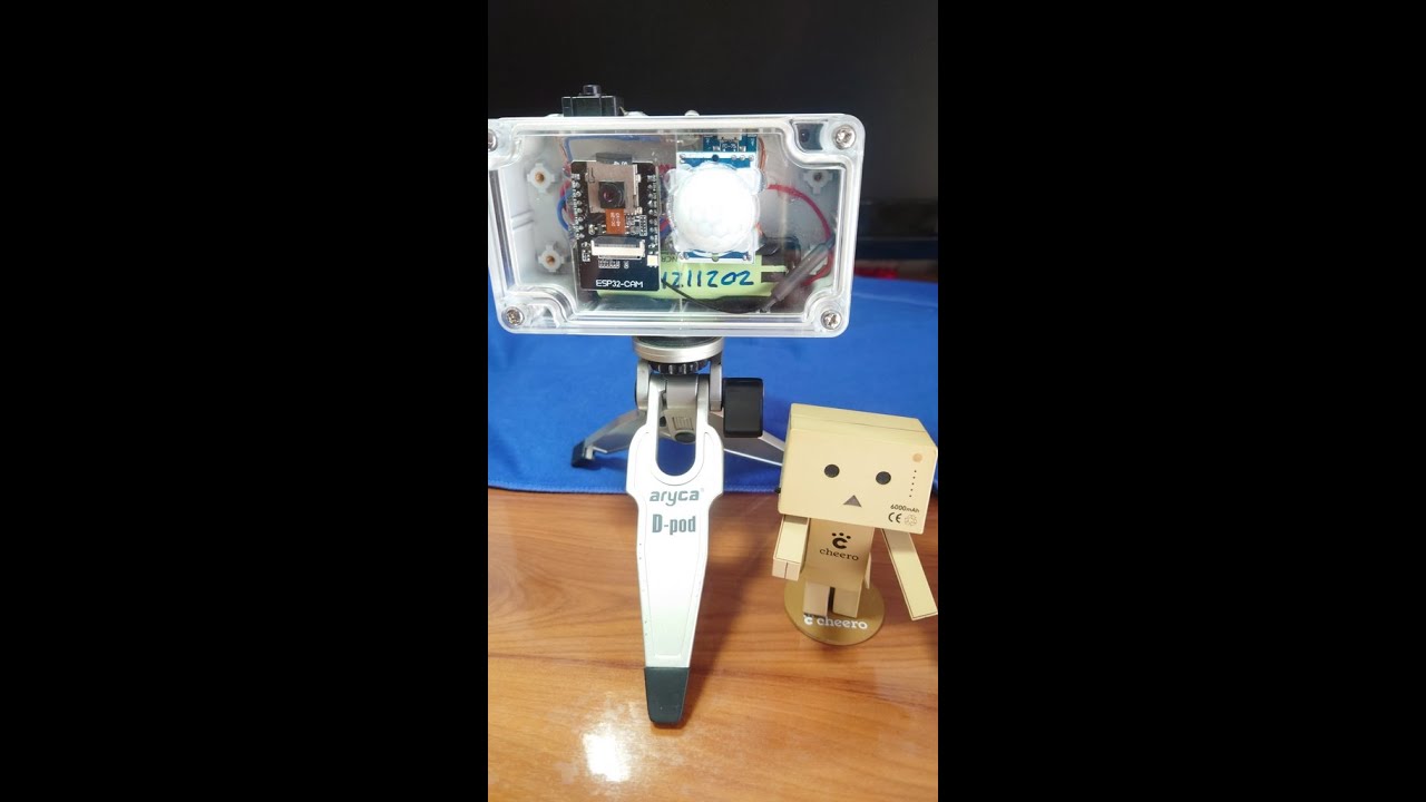 ESP32 Cam紅外線感測相機(人體感測) - YouTube