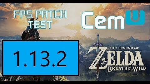 Cemu 1.13.2d - Zelda: BOTW on i7 6700 (Almost 60fps locked!)