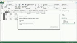 Replacing Values and Replacing Errors - Simple Toolbar Transformations - Power Query Jumpstarter