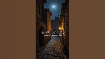سورة الناس بصوت عبد الرحمن مسعد #قرآن #المصحف #اكسبلور