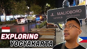 [Malam Walk] Filipino EXPLORES JALAN MALIOBORO | Yogyakarta, Indonesia