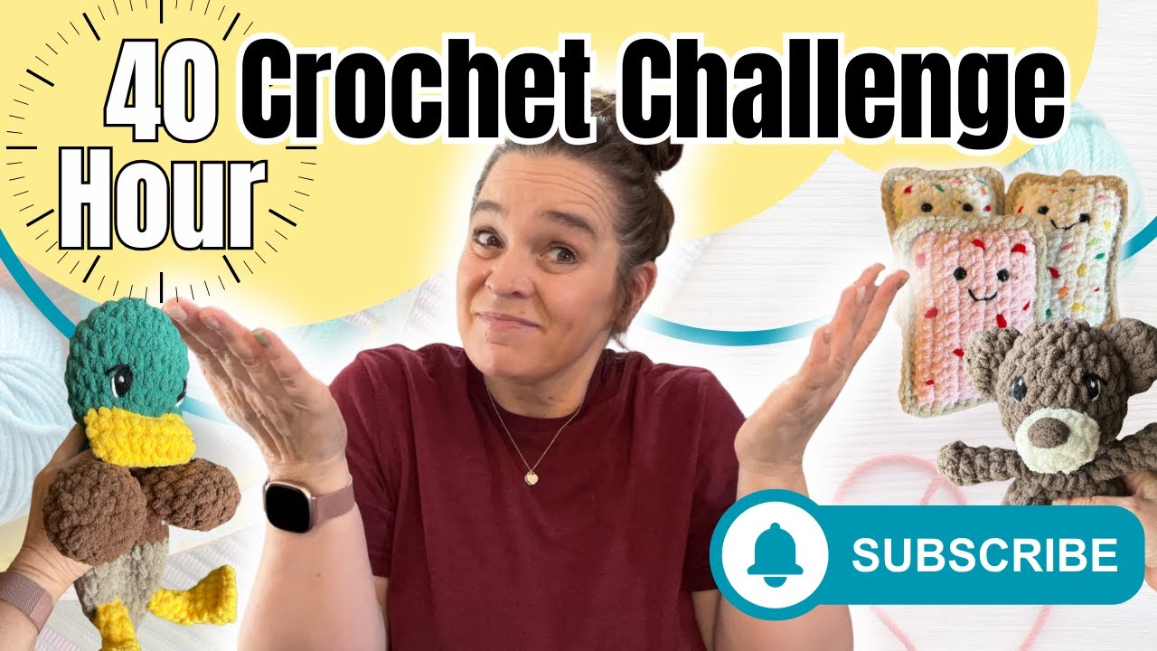I Crocheted for 40 Hours — Here’s The Plushies I Made & How Many Days ...