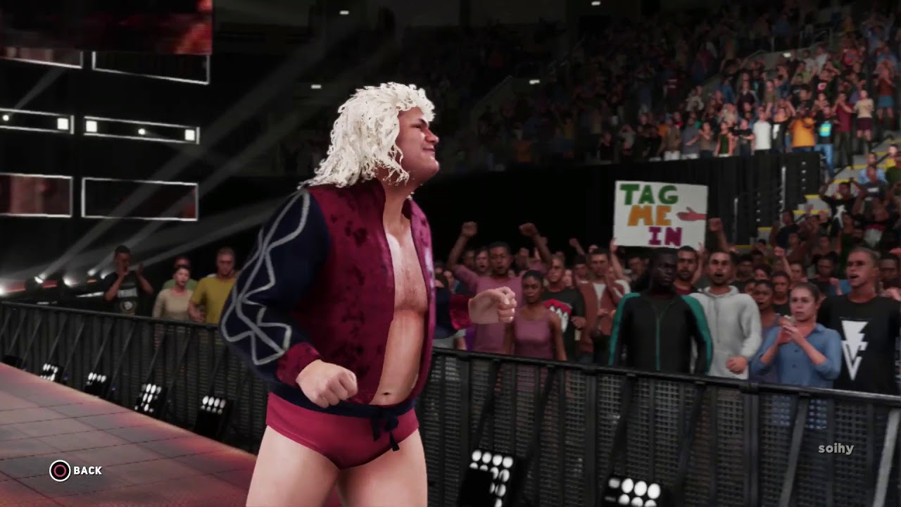 Buddy Roberts Entrance (WWE 2K18)