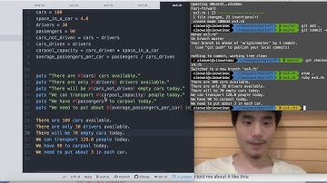 肖威洞察 | Learn Ruby The Hard Way | Exercise 4  Variables and Names