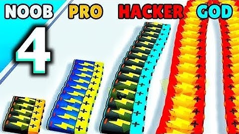 Bullet Stack Run 3D - Level Up Bullet Max 98 Level Gameplay#asmrgameplay