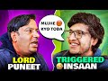 Lord puneet superstar roasted me  tea with triggered ep2