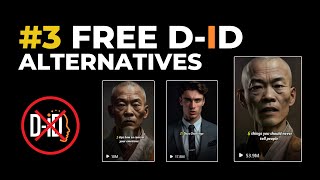 top 3 d-id studio alternatives free