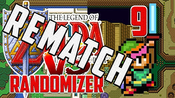 Zelda 3: A Link to the Past - Randomizer Rematch Race! - Part 9 | TBC Plays