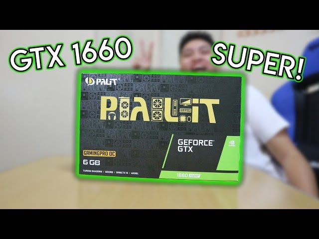 I Bought a Palit GTX 1660 SUPER GamingPro OC (Taglish) - YouTube