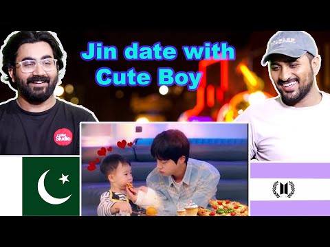Pakistani Reaction on Jin date with Cute Boy 🥰 // part-1 // Run jin ep -13 // hindi dub