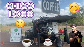 BEST COFFEE IN DARWIN? Nico's Chico Loco Coffee On The Stuart Highway