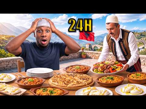 I Ate Like an Albanian for 24 Hours! 🇦🇱