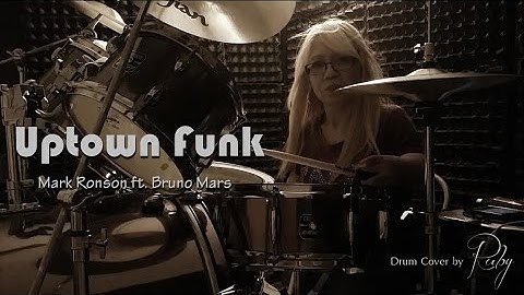 Uptown Funk-Mark Ronson ft. Bruno Mars (Drum Cover by Ruby)