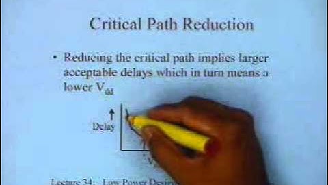 lecture 35  - Low Power Design