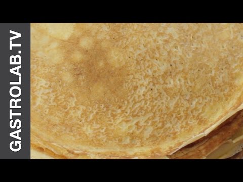 Crepes (thin pancakes) || Romantic Breakfast || GastroLab