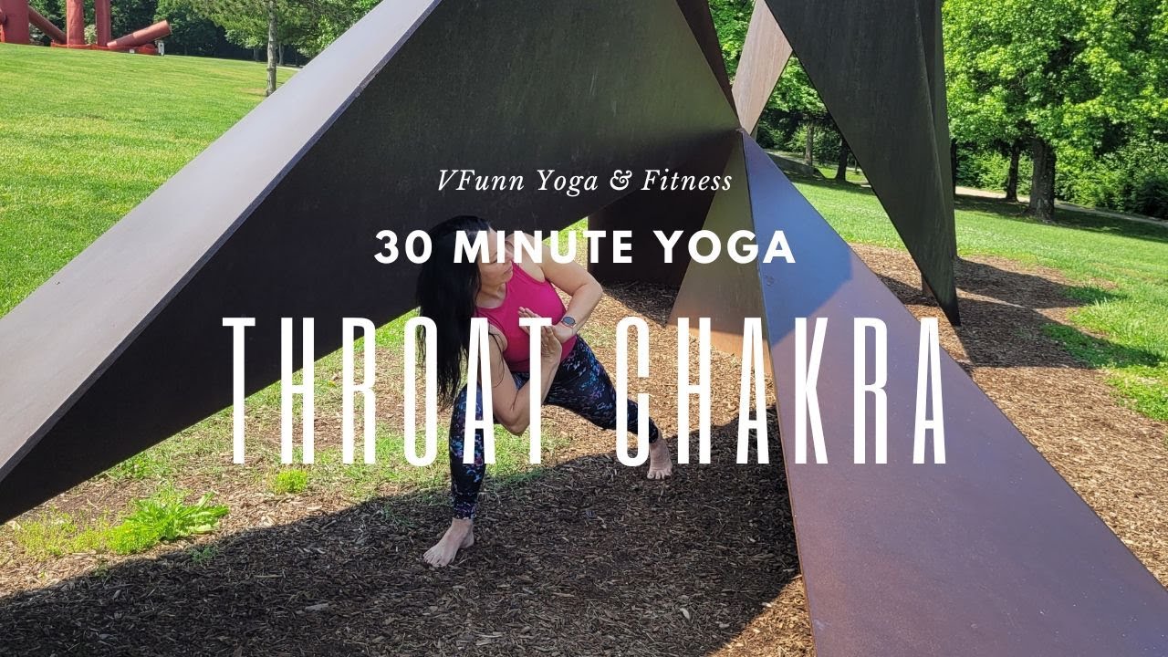 30 Minute Yoga - Throat Chakra - YouTube