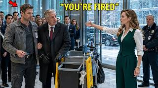 The CEO Fired the Quiet Single Dad Janitor—Hours Later She Learned He Secretly Owned the Buildin