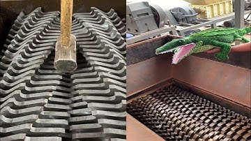 Shreding Machine Vs Crocodile 🐊 || Shredder Machine Vs Hammer 🔨 Video|| Top Amazing Video|Best Video