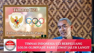 Timnas Indonesia U23 Berpeluang Lolos Olimpiade Paris Lewat Jalur Langit