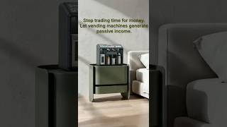 Stop trading time for money. Let vending machines generate passive income.