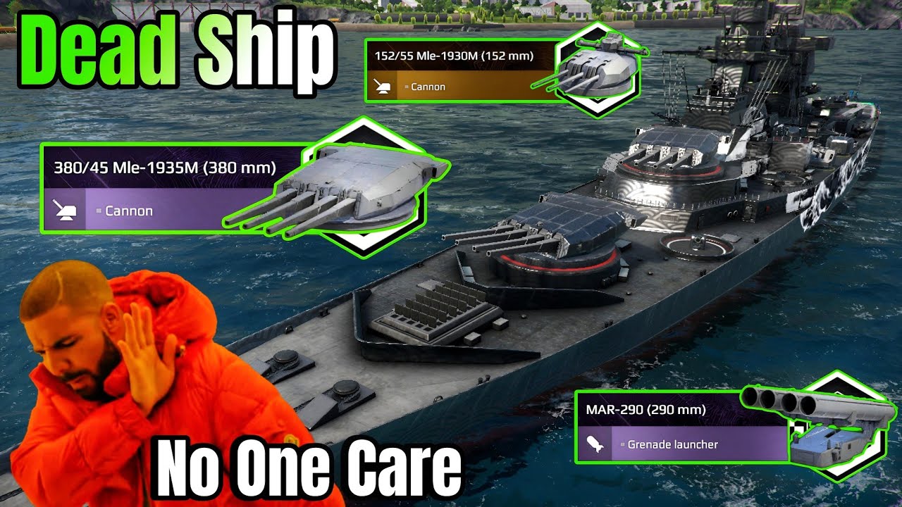 Deadliest Battleship ☠️ But Now Days No One Care About This Ship 🧐- Modern Warships 