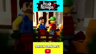 Сосед открывает тайну - LEGO Hello Neighbor 2 #lego #анимация #мультик