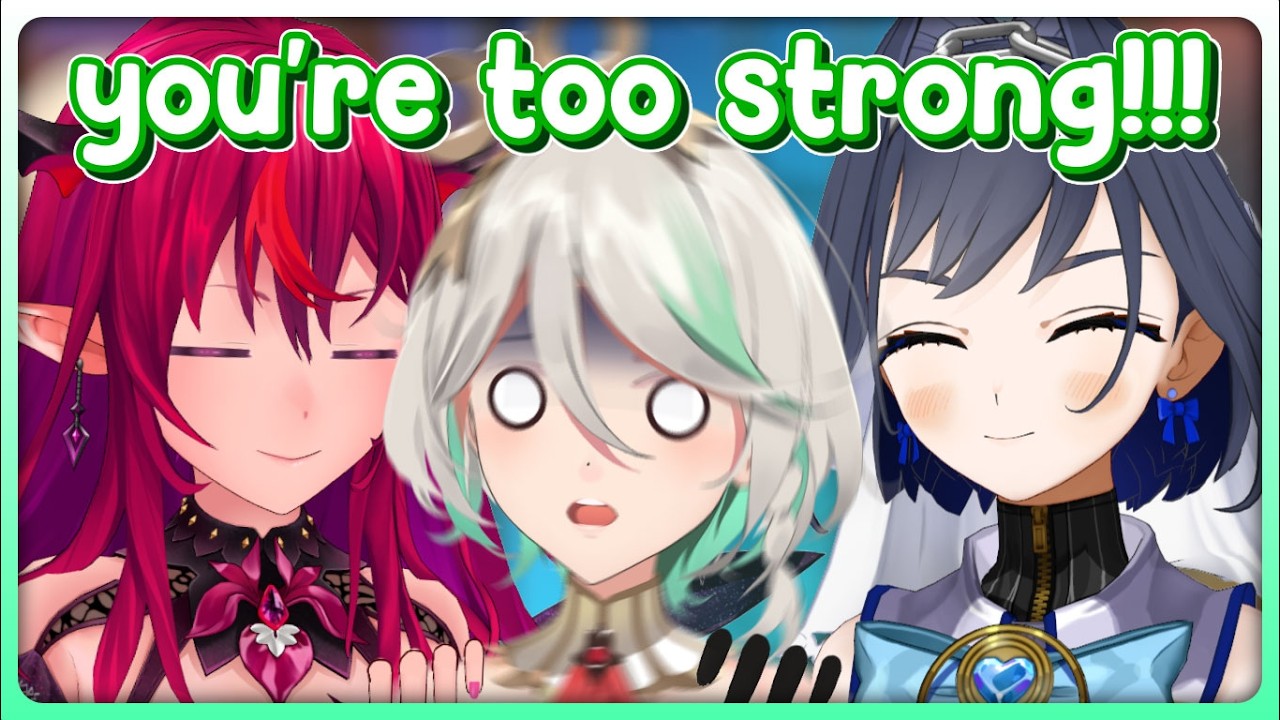 Cecilia Is So Weak That Even IRyS's Massage Broke Her, But Then Kronii Gave Her Another One