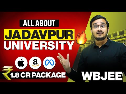 Jadavpur University ❤️ || 1.8 Cr Package 🔥 WBJEE || Best College Review Series