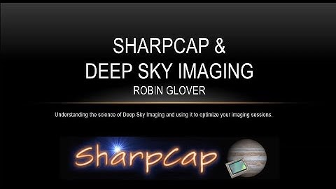 Dr. Robin Glover presentation to Fort Worth Astrophotography Special Interest Group